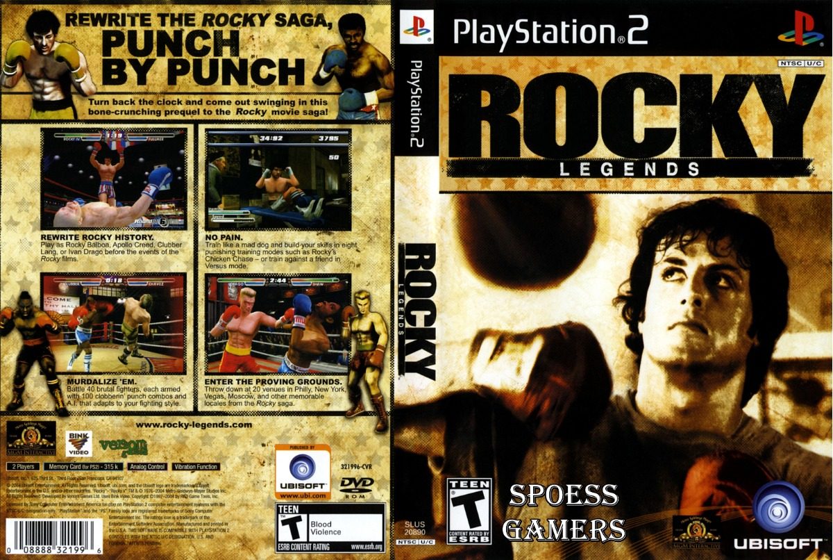 rocky legends ps2 iso